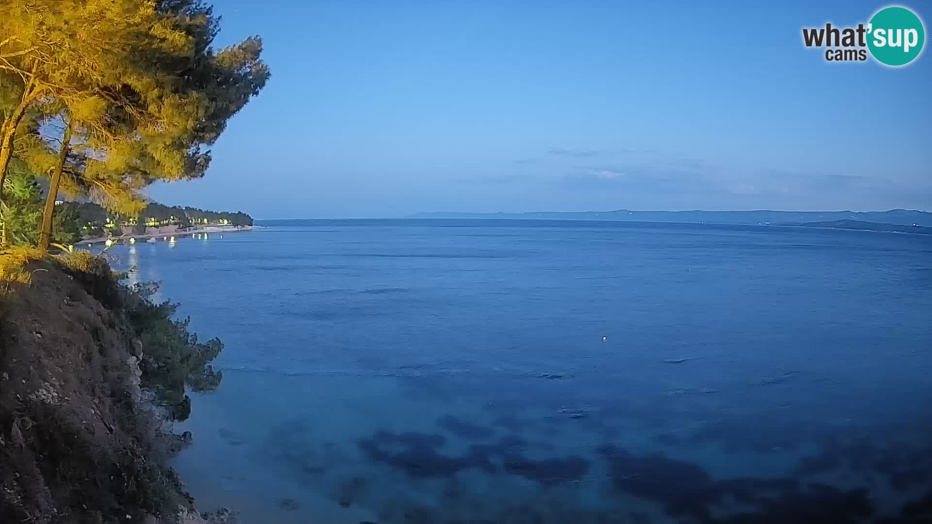 Webcam Playa Potočine Bol – Vista en vivo de Borak Beach, Isla de Brač