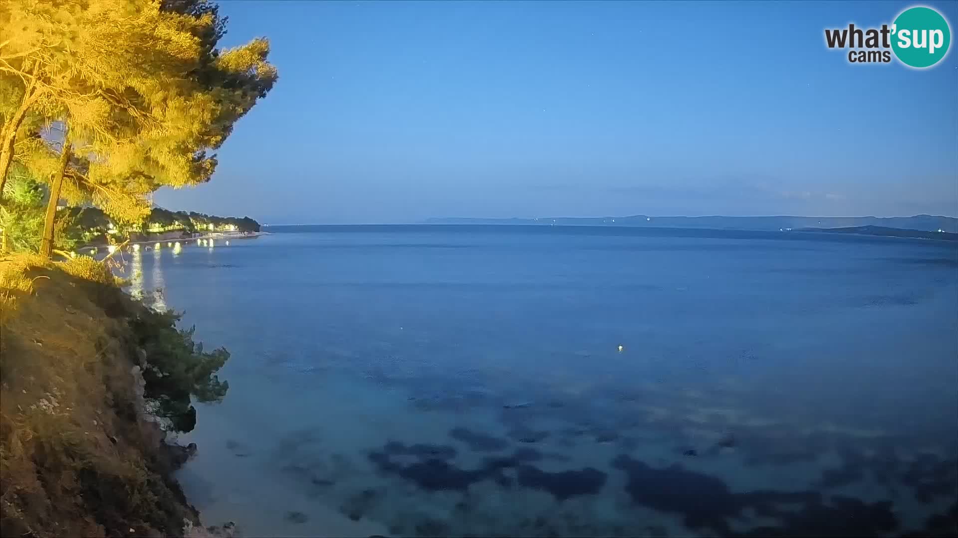 Webcam Potočine Beach Bol – Live View of Borak Beach, Brač Island