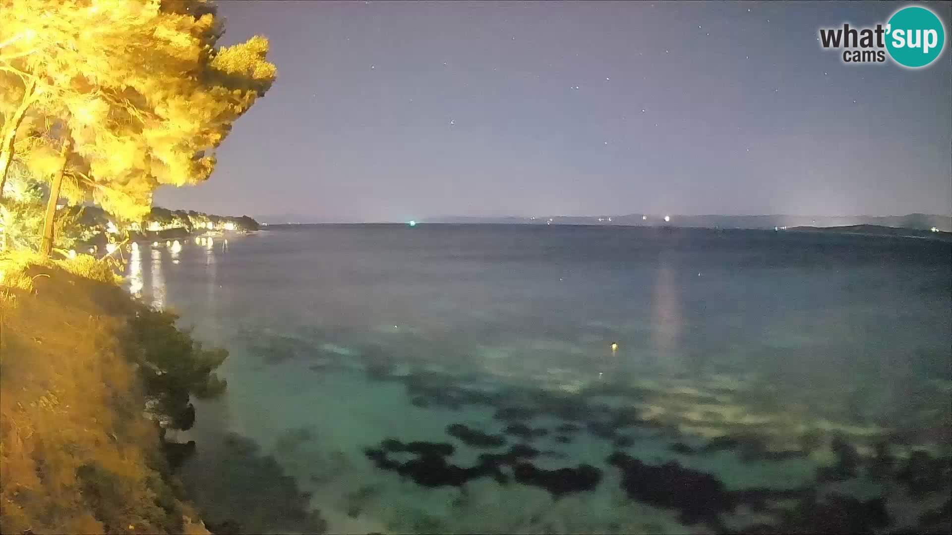Webcam plage Potočine Bol – Vue en direct sur Borak Beach, île de Brač