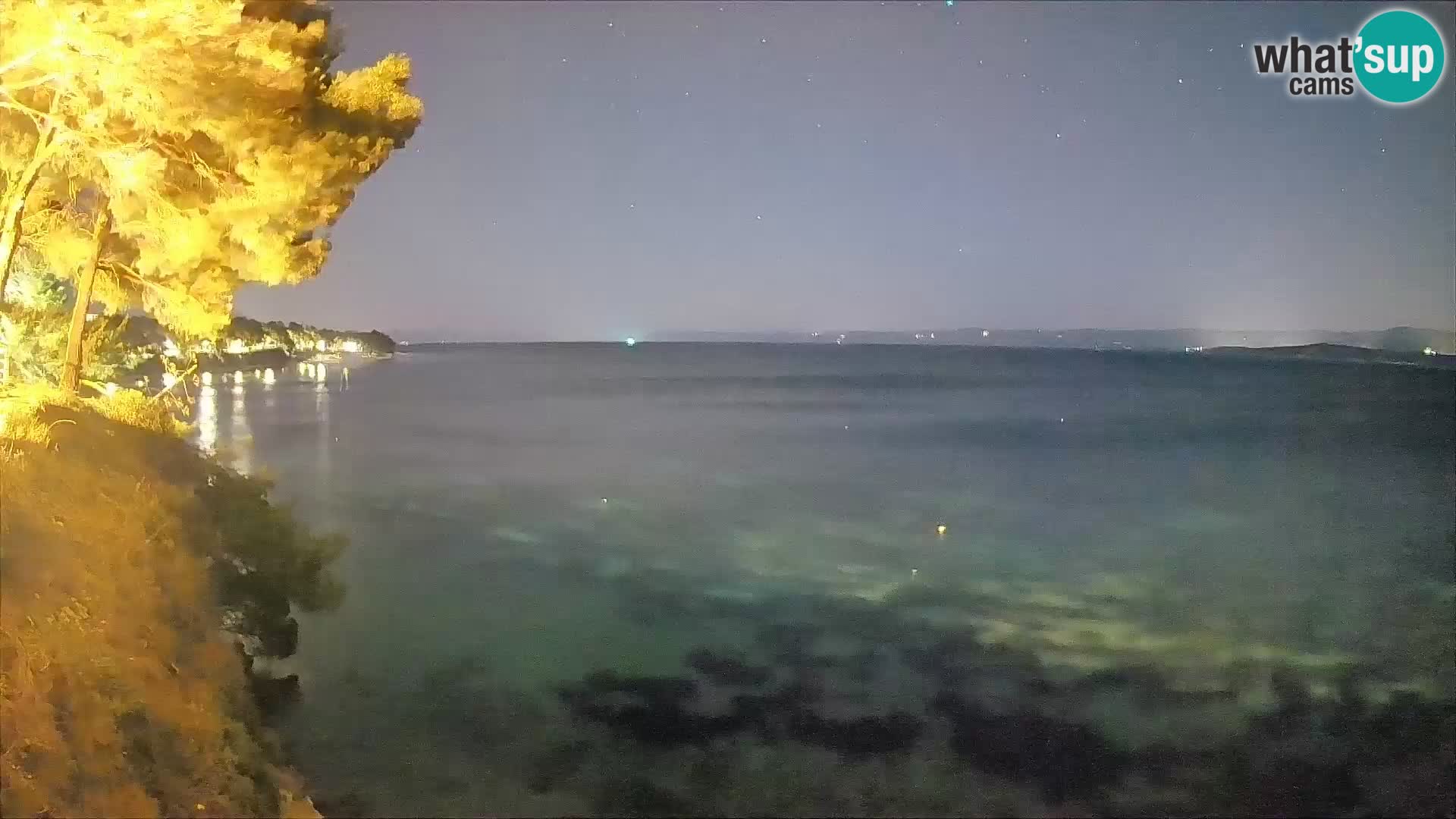 Webcam plage Potočine Bol – Vue en direct sur Borak Beach, île de Brač