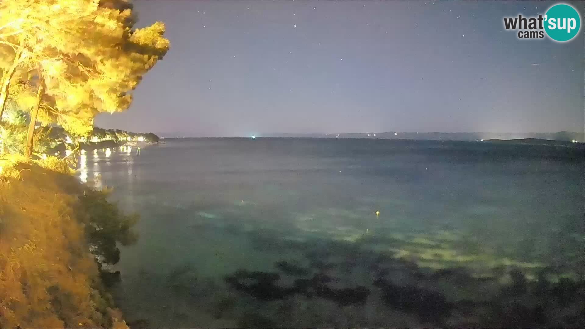 Webcam Potočine Beach Bol – Live View of Borak Beach, Brač Island