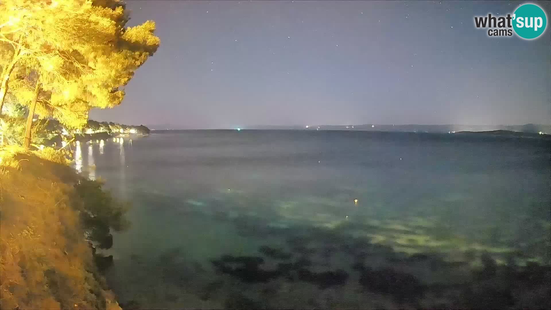 Webcam Strand Potočine Bol – Liveblick auf Borak Beach, Insel Brač
