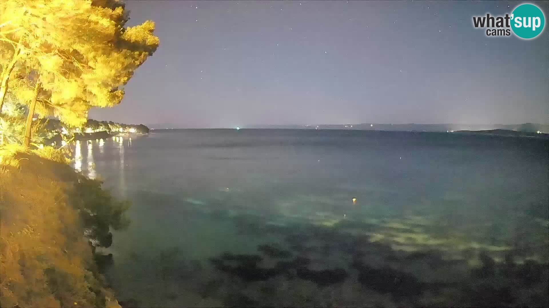 Webcam Potočine Beach Bol – Live View of Borak Beach, Brač Island