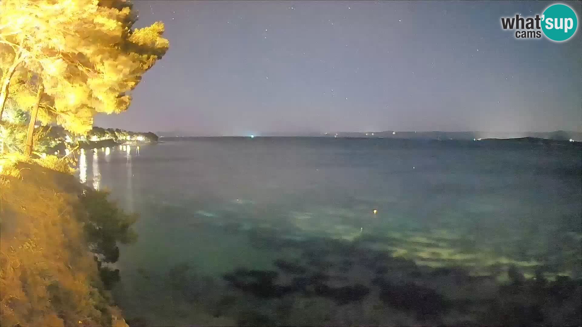 Webcam plage Potočine Bol – Vue en direct sur Borak Beach, île de Brač