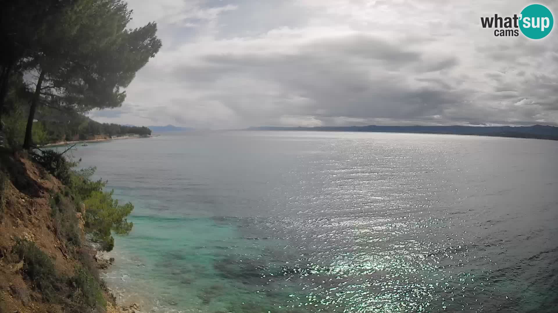 Webcam Strand Potočine Bol – Liveblick auf Borak Beach, Insel Brač