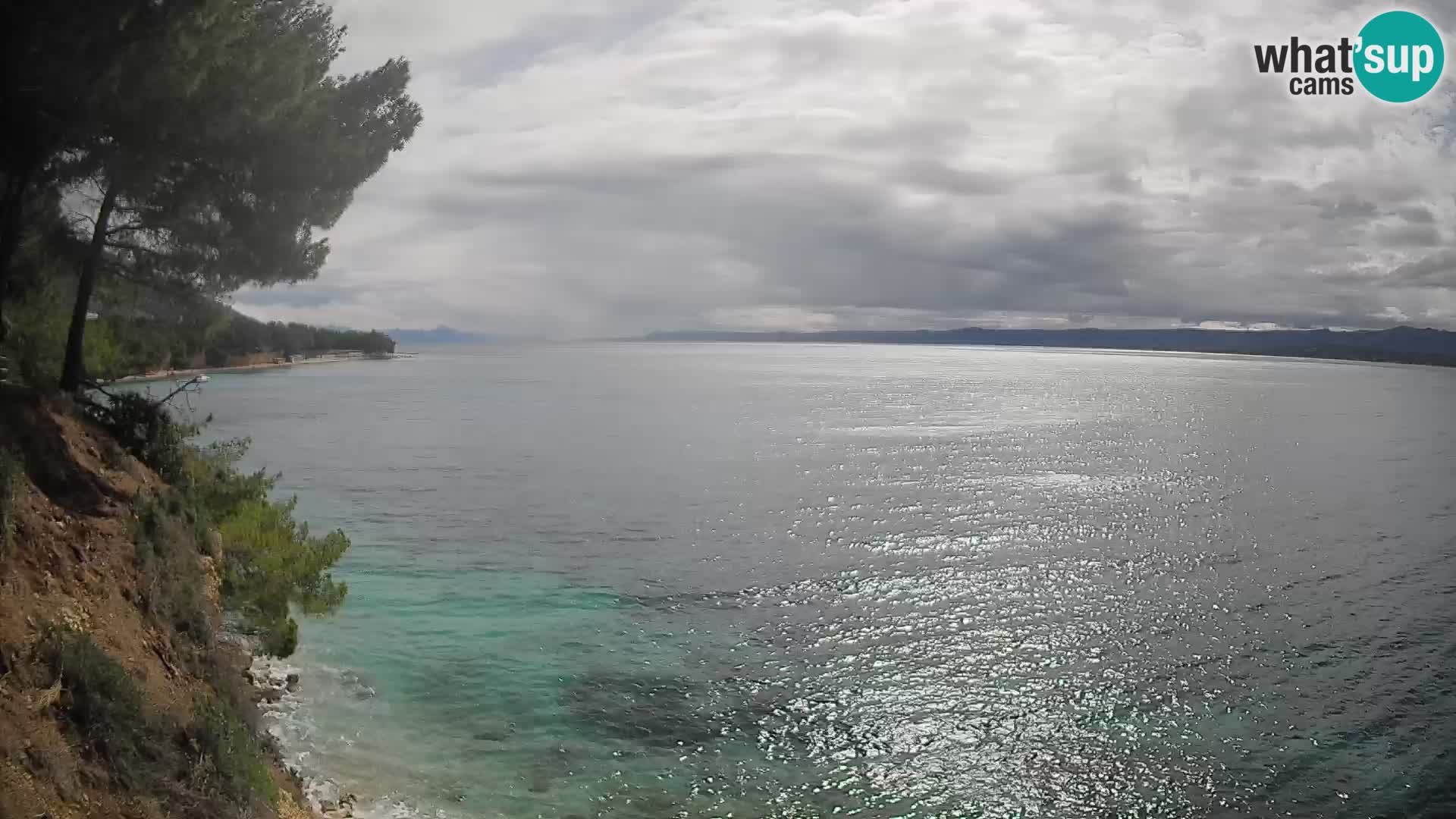 Webcam Potočine Beach Bol – Live View of Borak Beach, Brač Island
