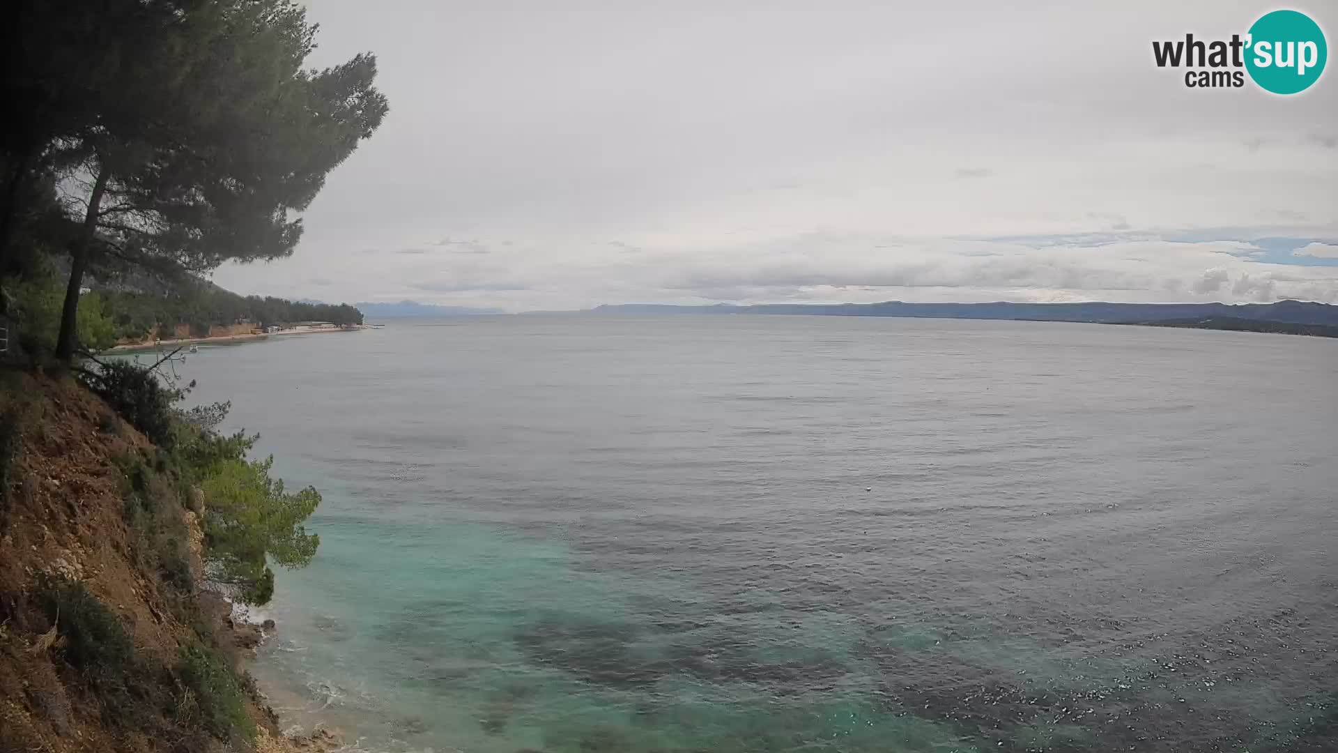 Webcam Strand Potočine Bol – Liveblick auf Borak Beach, Insel Brač
