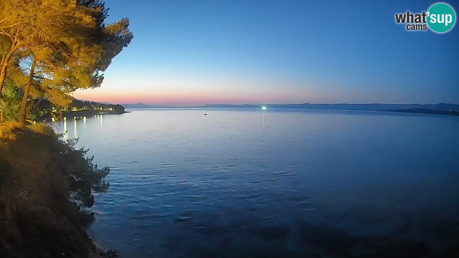 Webcam plage Potočine Bol – Vue en direct sur Borak Beach, île de Brač