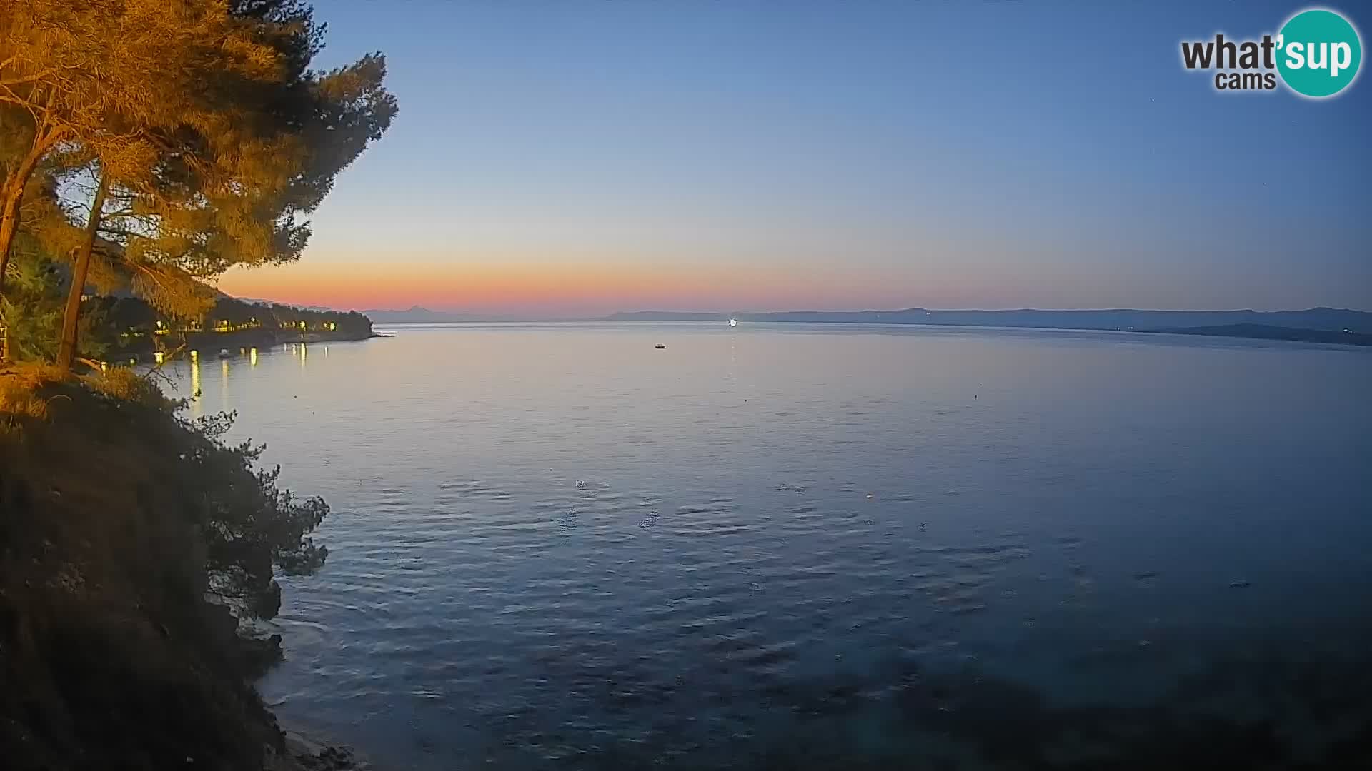 Webcam Strand Potočine Bol – Liveblick auf Borak Beach, Insel Brač