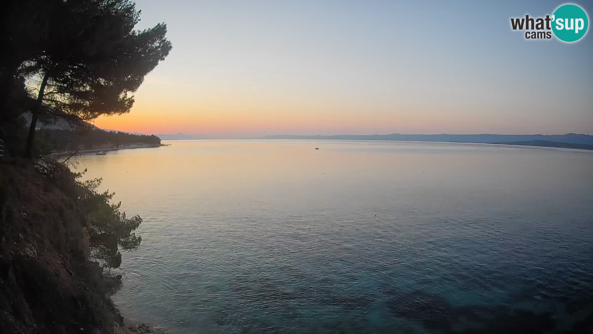 Webcam Strand Potočine Bol – Liveblick auf Borak Beach, Insel Brač