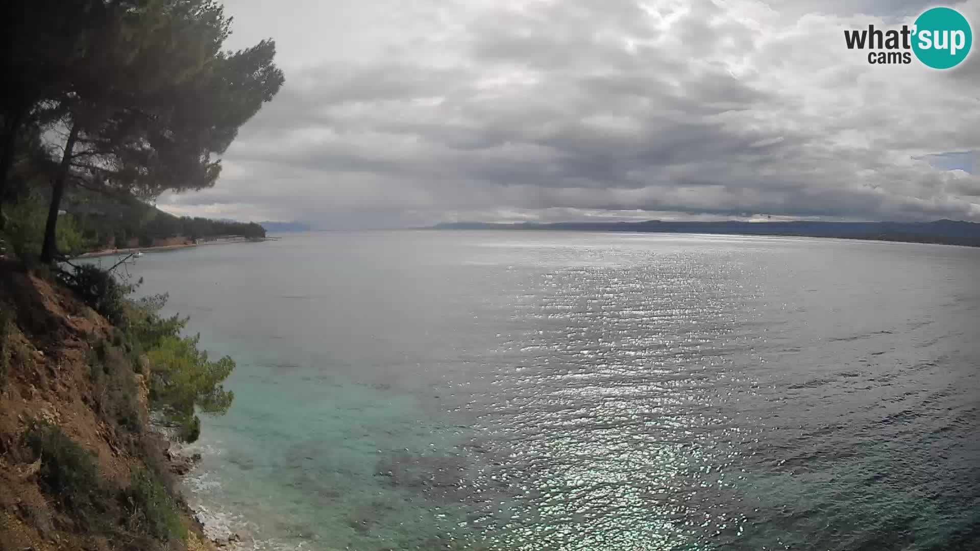 Webcam Potočine Beach Bol – Live View of Borak Beach, Brač Island
