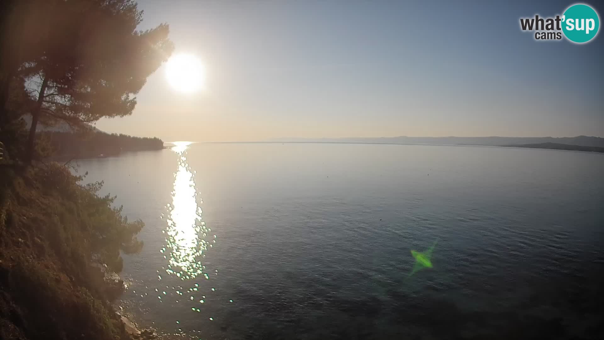 Webcam Strand Potočine Bol – Liveblick auf Borak Beach, Insel Brač