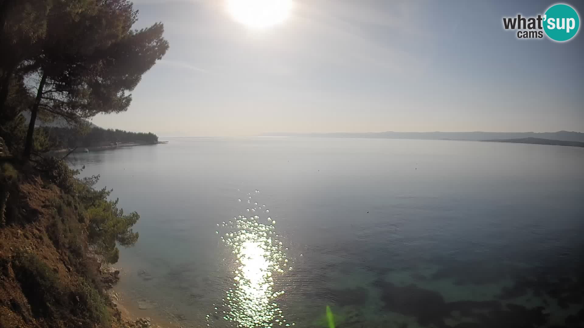 Webcam Strand Potočine Bol – Liveblick auf Borak Beach, Insel Brač
