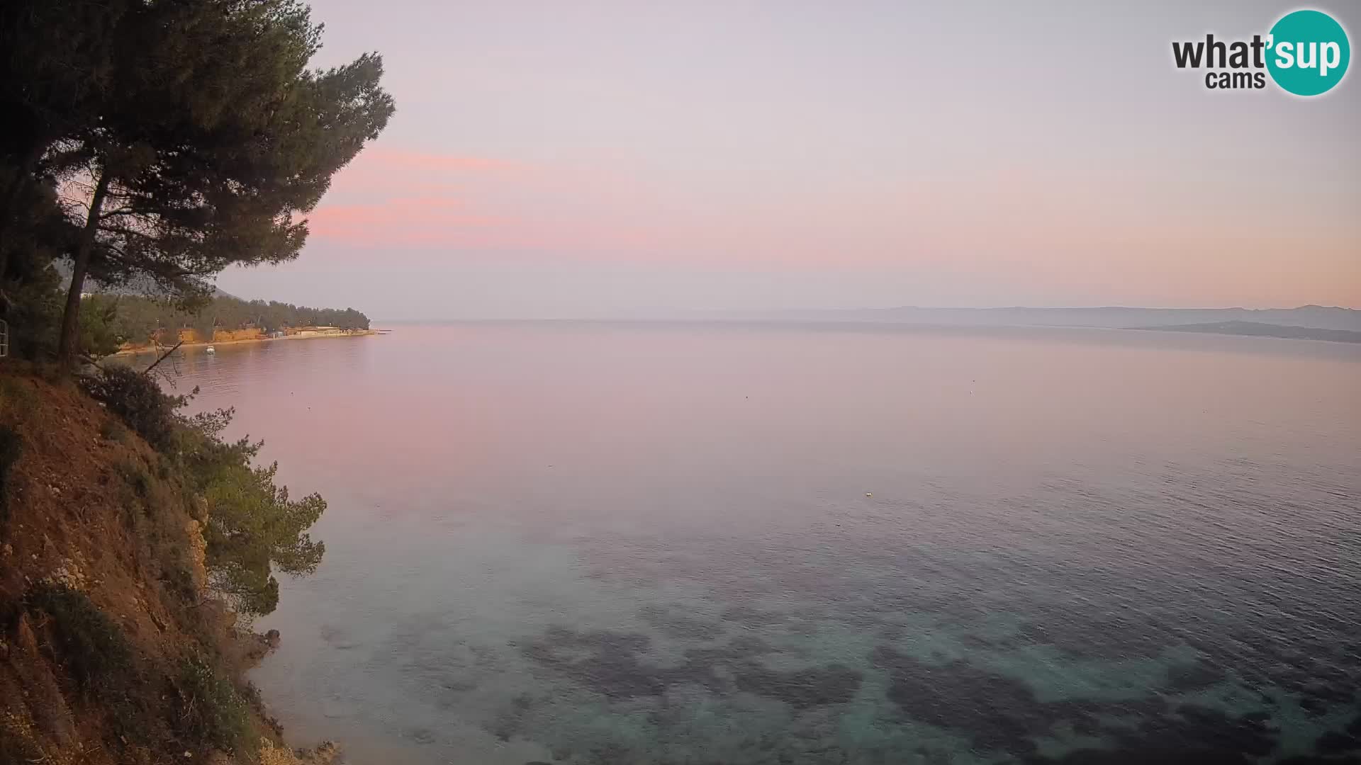 Webcam Potočine Beach Bol – Live View of Borak Beach, Brač Island