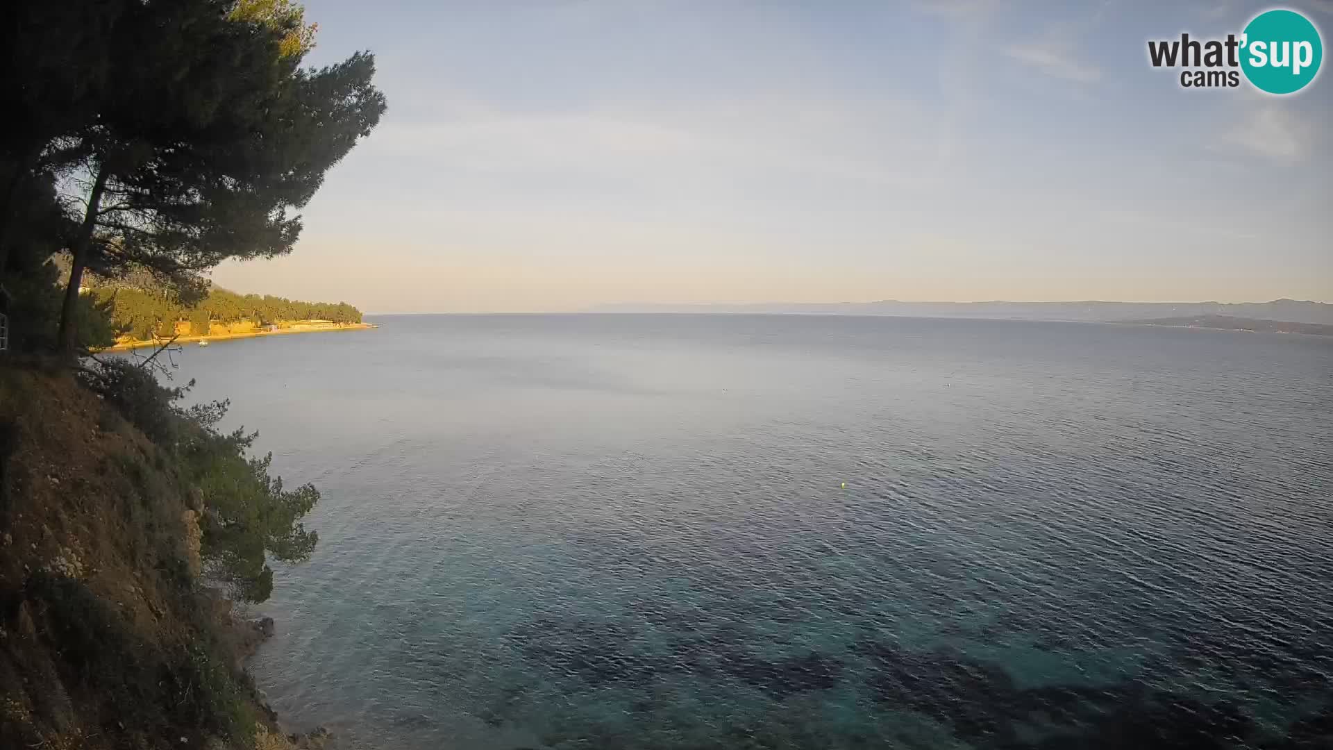 Webcam Playa Potočine Bol – Vista en vivo de Borak Beach, Isla de Brač