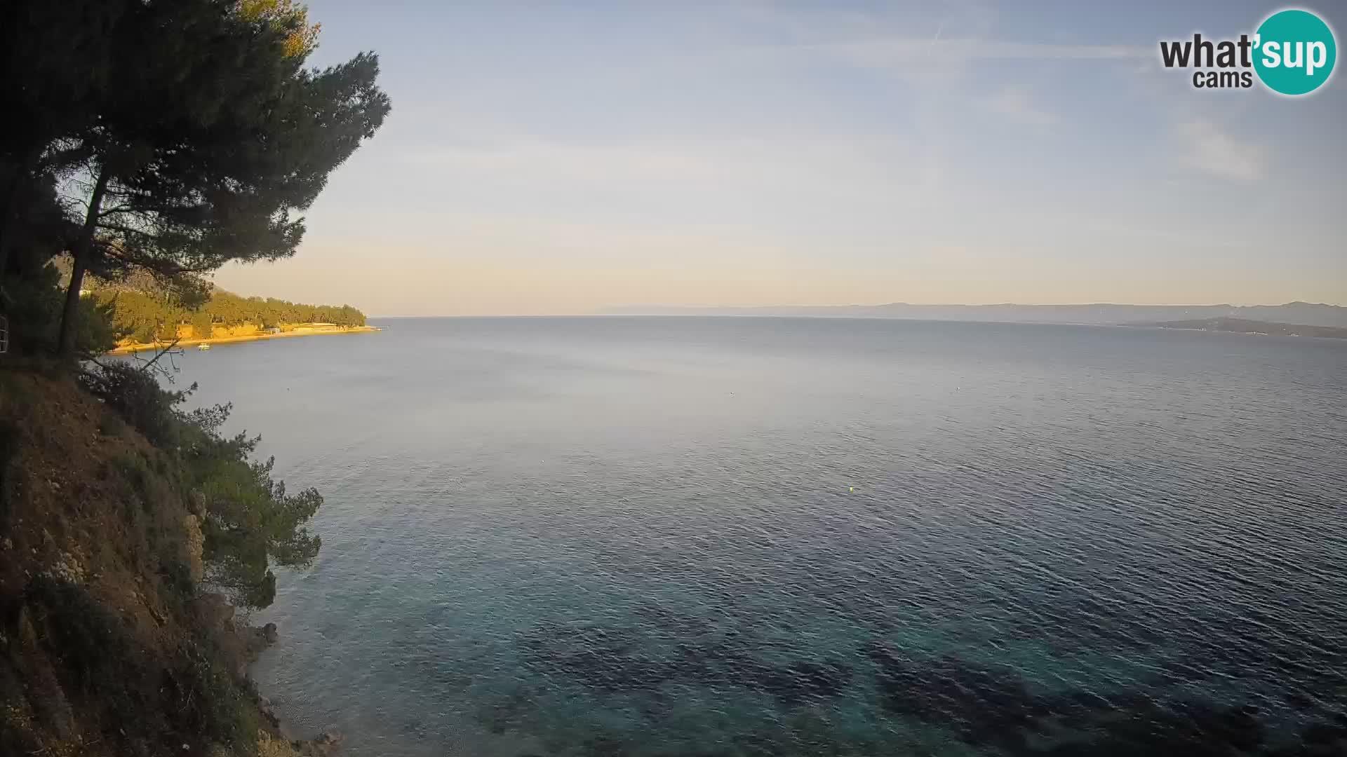 Webcam Playa Potočine Bol – Vista en vivo de Borak Beach, Isla de Brač