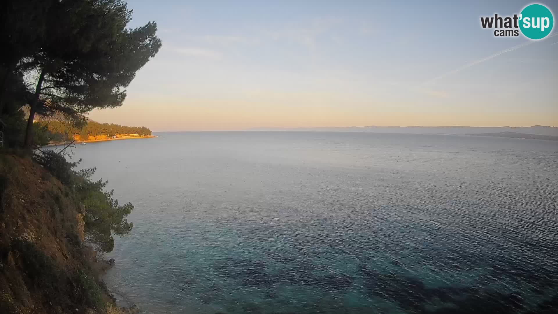 Webcam Playa Potočine Bol – Vista en vivo de Borak Beach, Isla de Brač