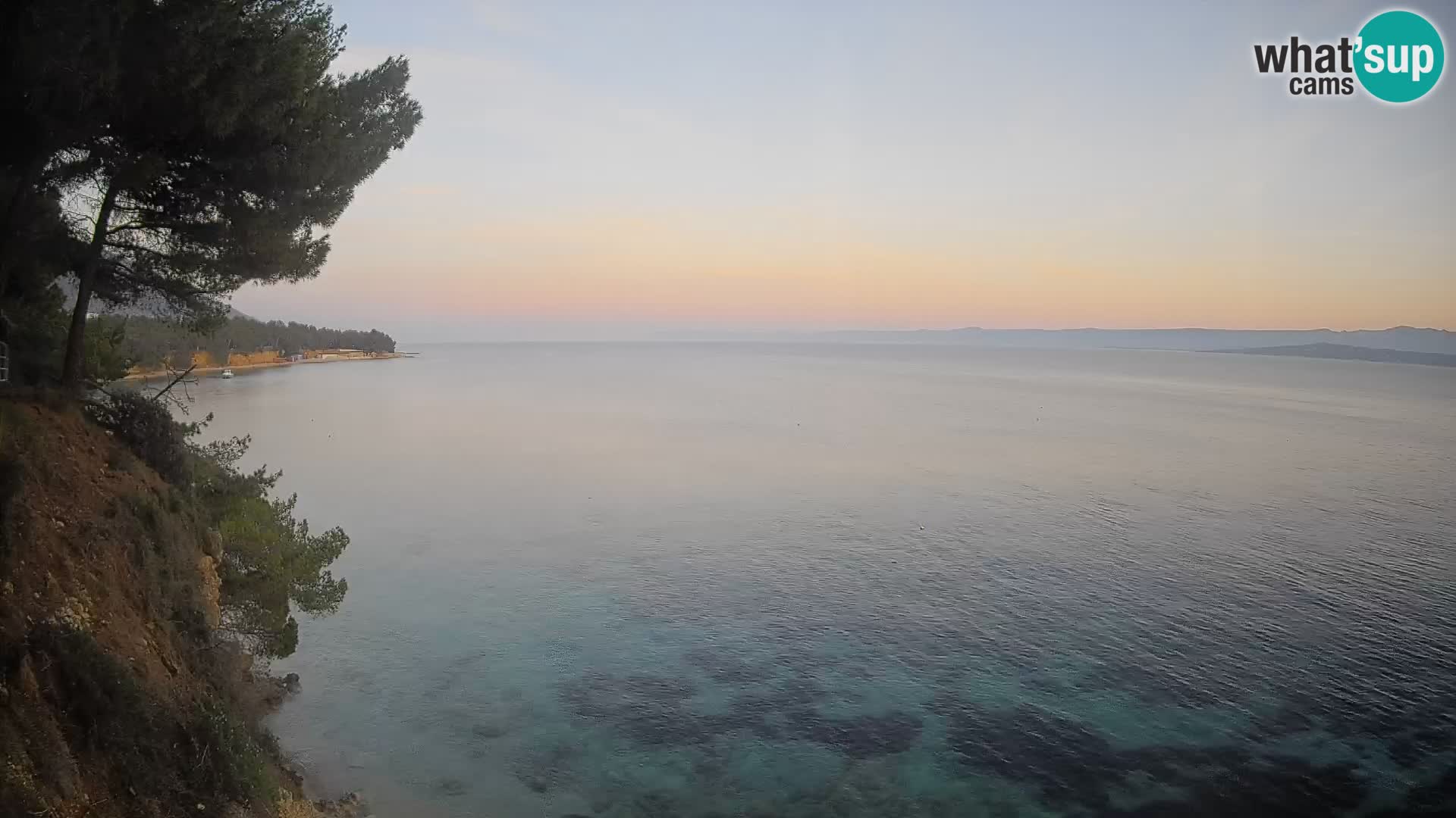 Webcam Potočine Beach Bol – Live View of Borak Beach, Brač Island
