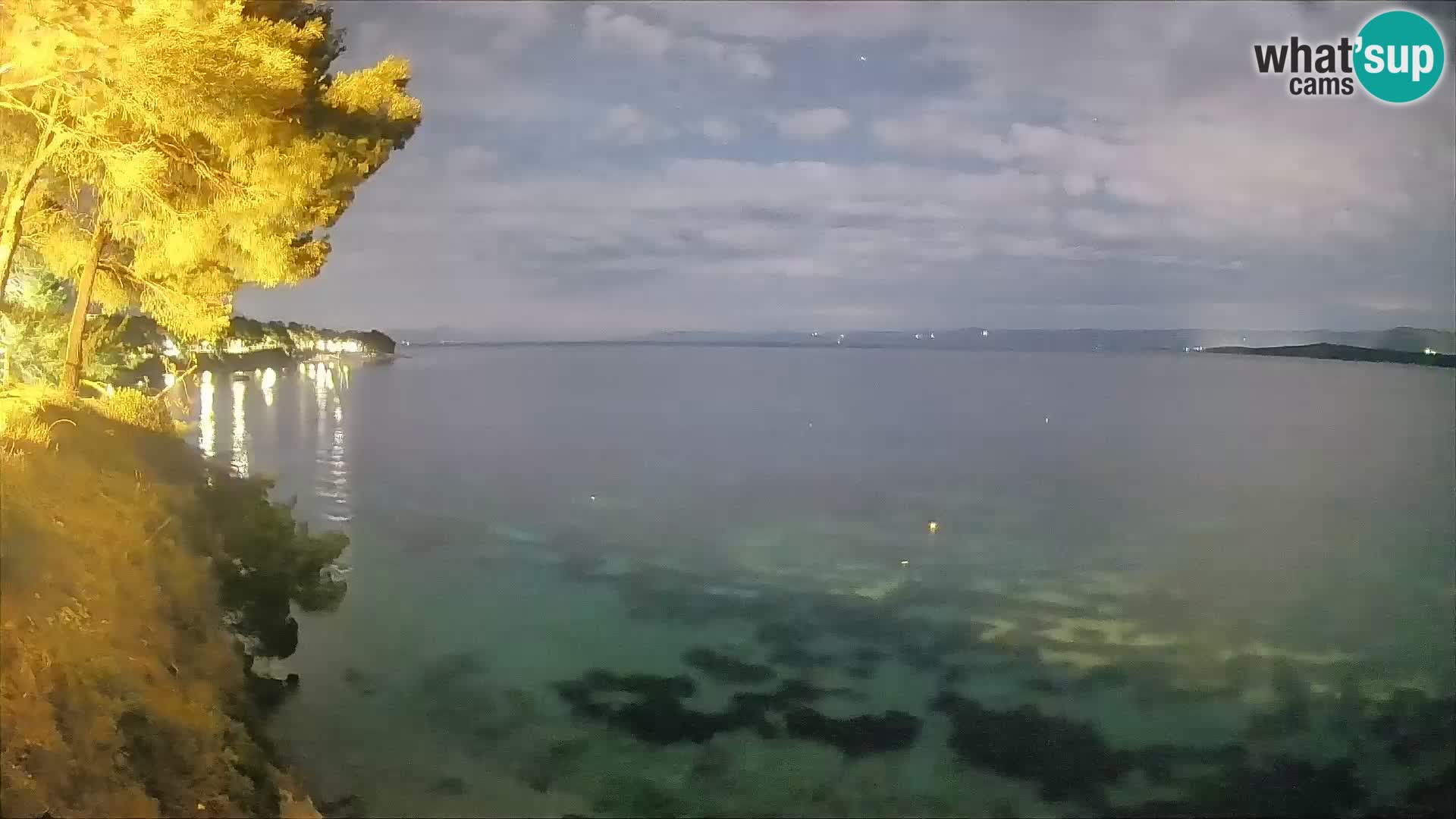 Webcam plage Potočine Bol – Vue en direct sur Borak Beach, île de Brač