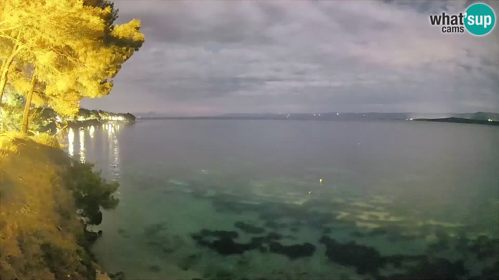 Webcam plage Potočine Bol – Vue en direct sur Borak Beach, île de Brač