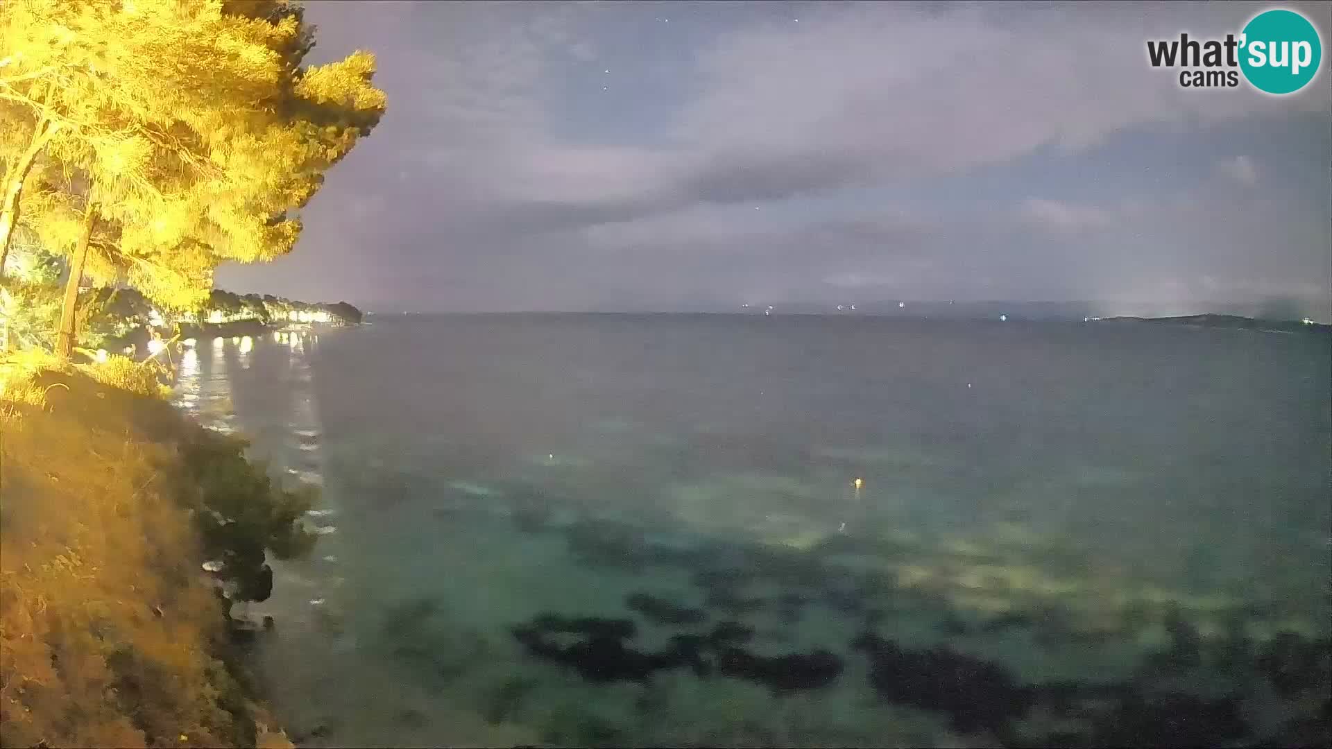 Webcam Strand Potočine Bol – Liveblick auf Borak Beach, Insel Brač