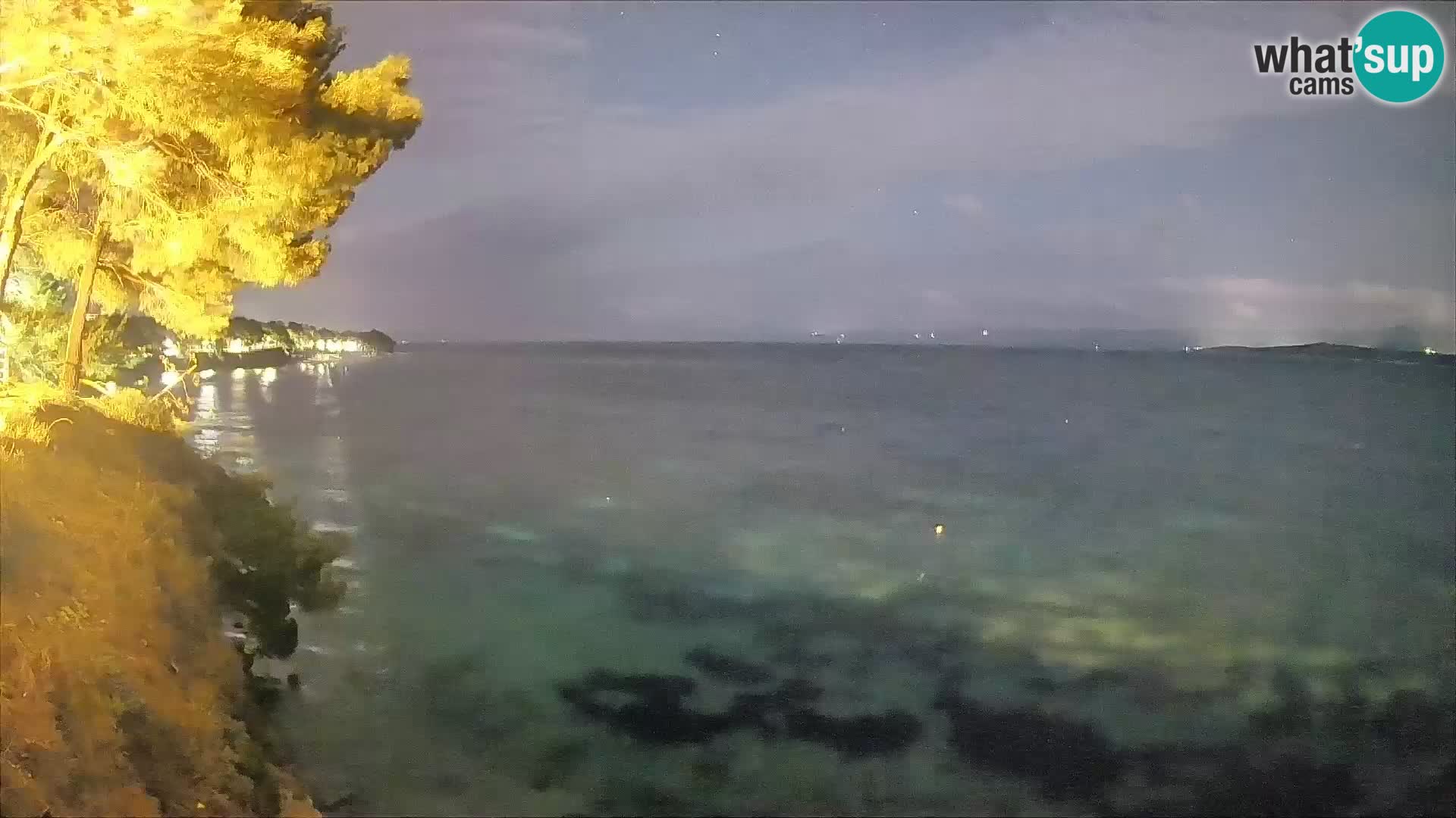 Webcam Playa Potočine Bol – Vista en vivo de Borak Beach, Isla de Brač