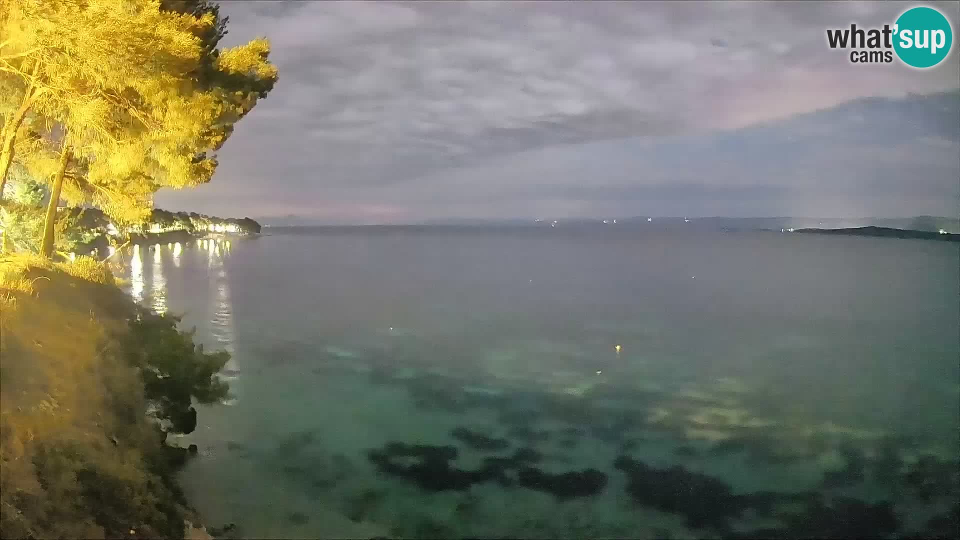 Webcam Potočine Beach Bol – Live View of Borak Beach, Brač Island