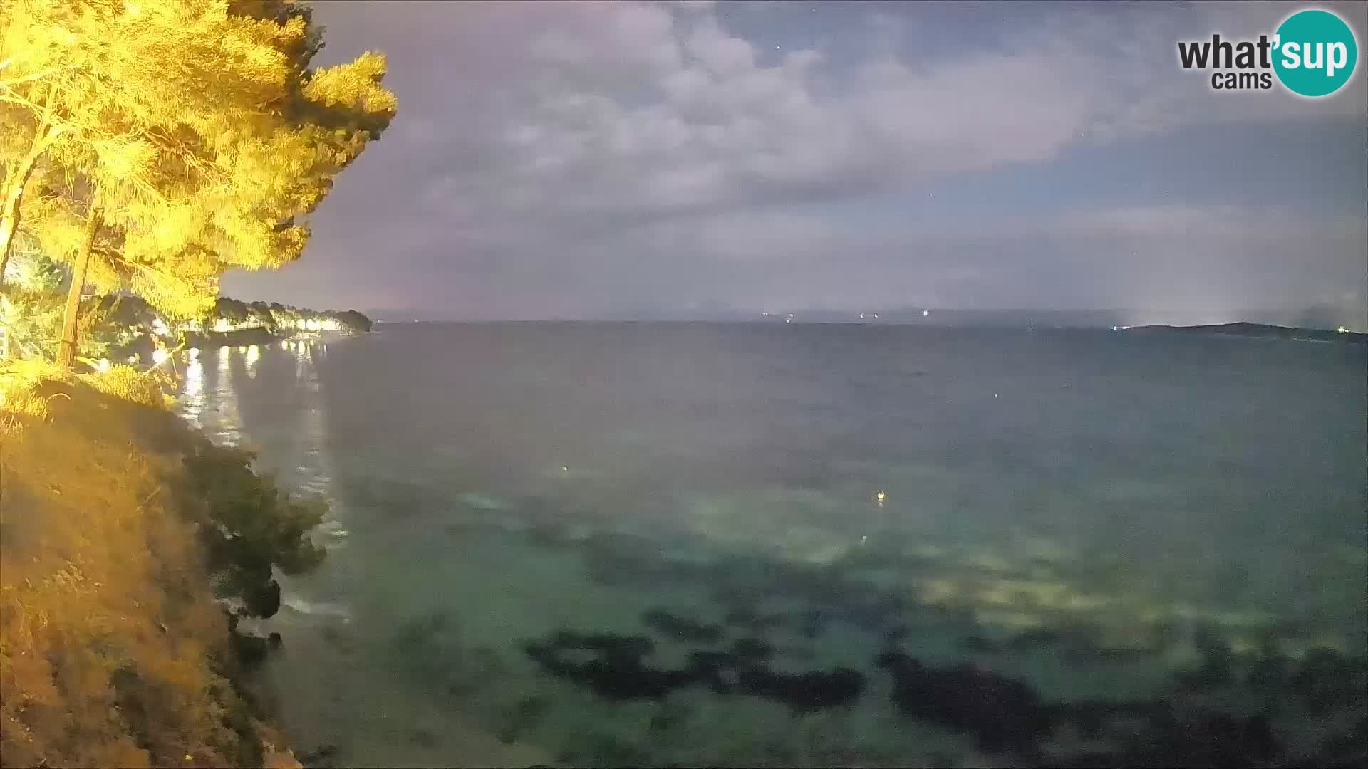 Webcam Strand Potočine Bol – Liveblick auf Borak Beach, Insel Brač