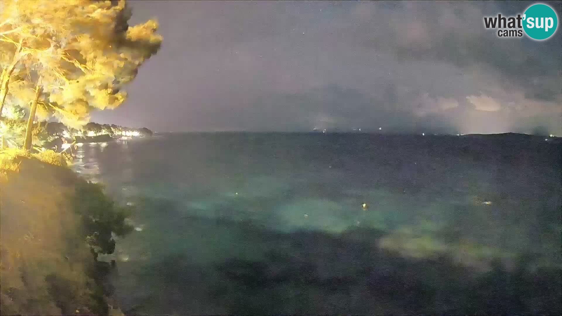 Webcam Playa Potočine Bol – Vista en vivo de Borak Beach, Isla de Brač