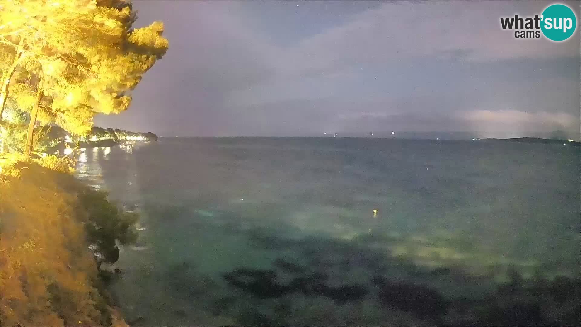 Webcam Playa Potočine Bol – Vista en vivo de Borak Beach, Isla de Brač