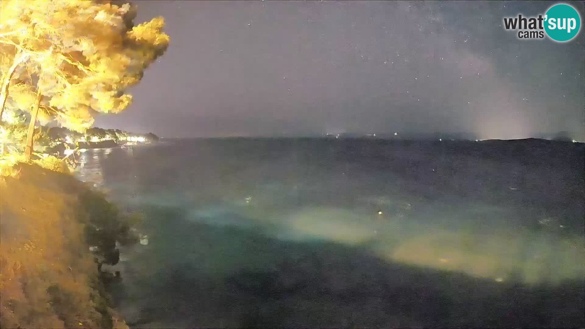 Webcam plage Potočine Bol – Vue en direct sur Borak Beach, île de Brač