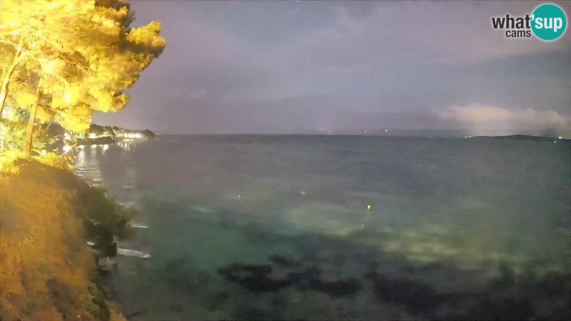 Webcam plage Potočine Bol – Vue en direct sur Borak Beach, île de Brač