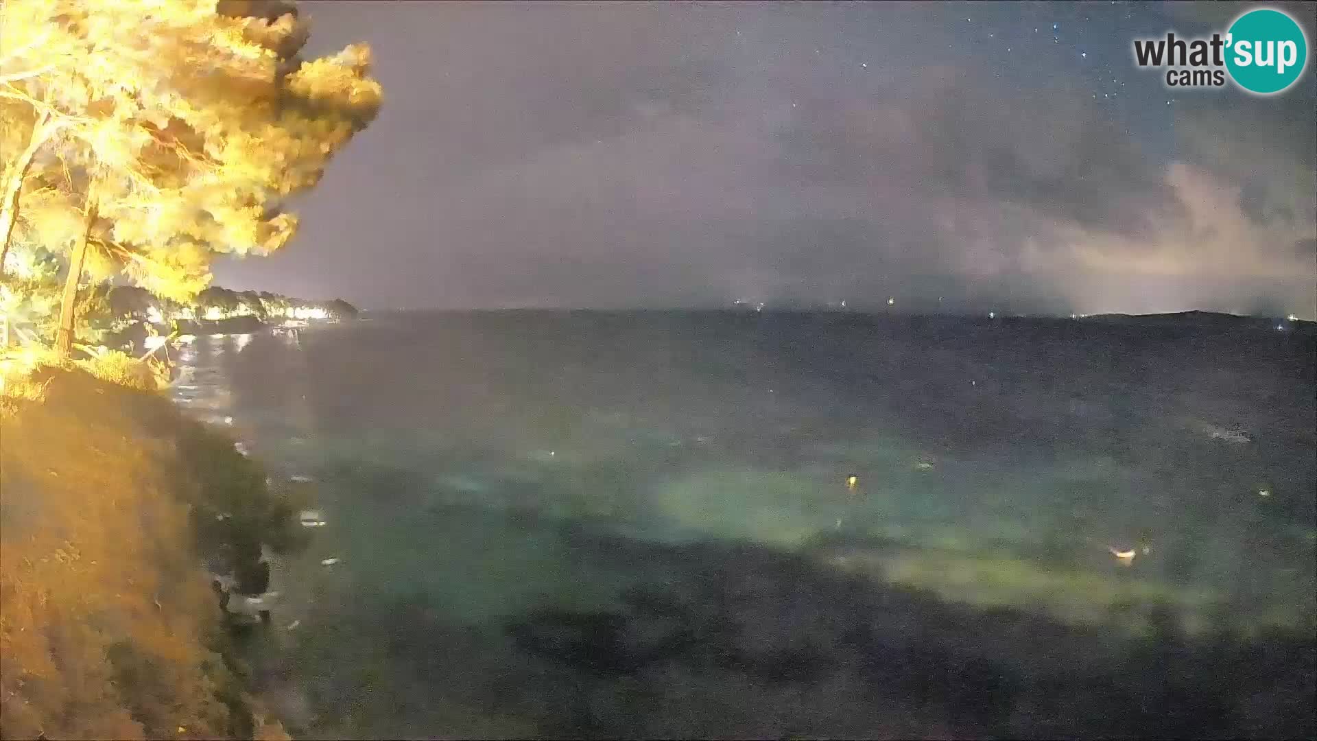 Webcam Playa Potočine Bol – Vista en vivo de Borak Beach, Isla de Brač