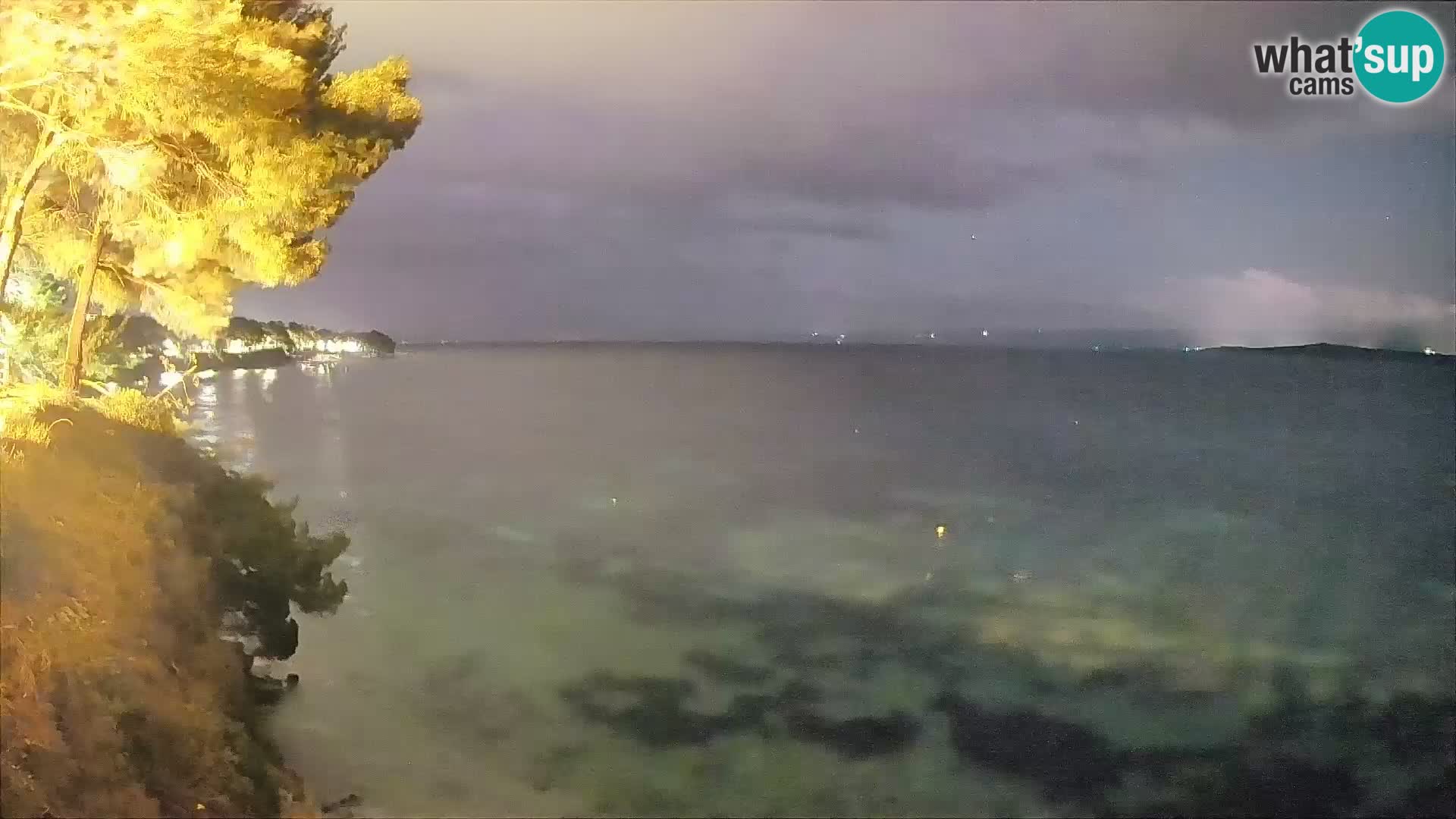 Webcam Playa Potočine Bol – Vista en vivo de Borak Beach, Isla de Brač