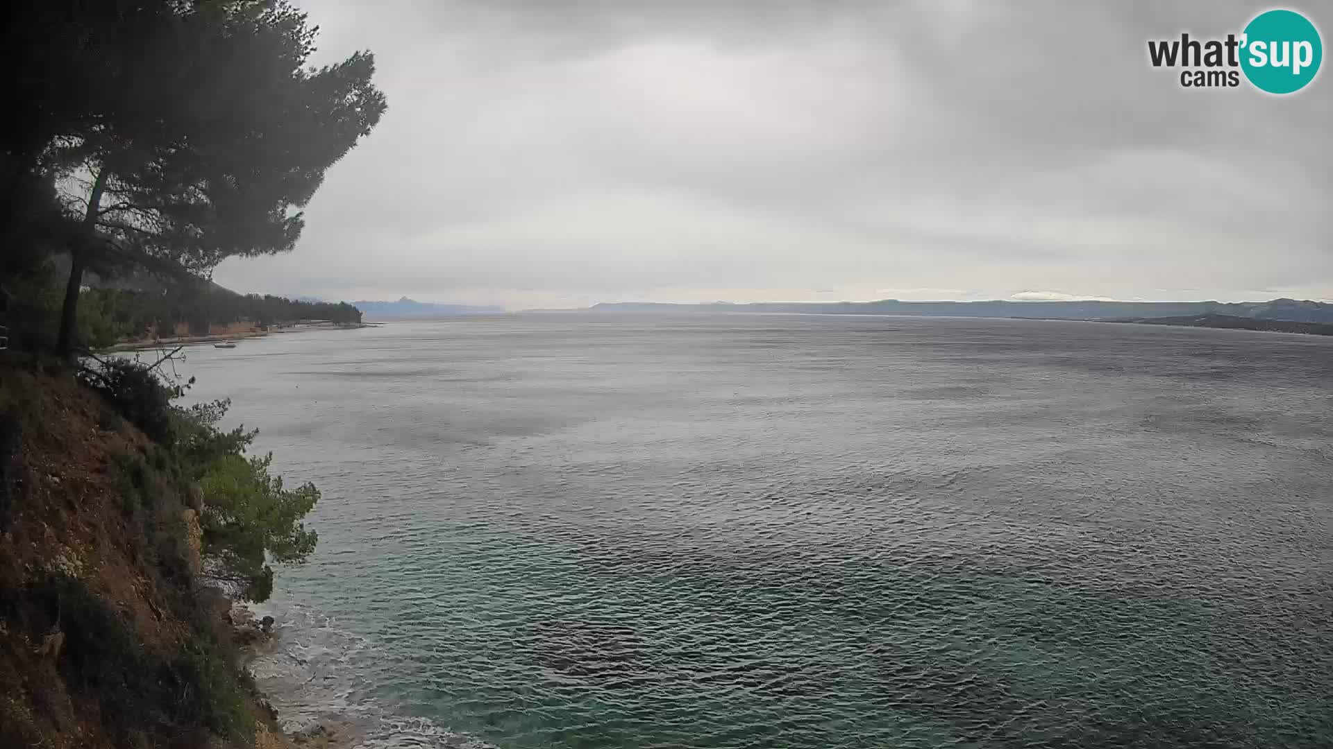 Webcam plage Potočine Bol – Vue en direct sur Borak Beach, île de Brač