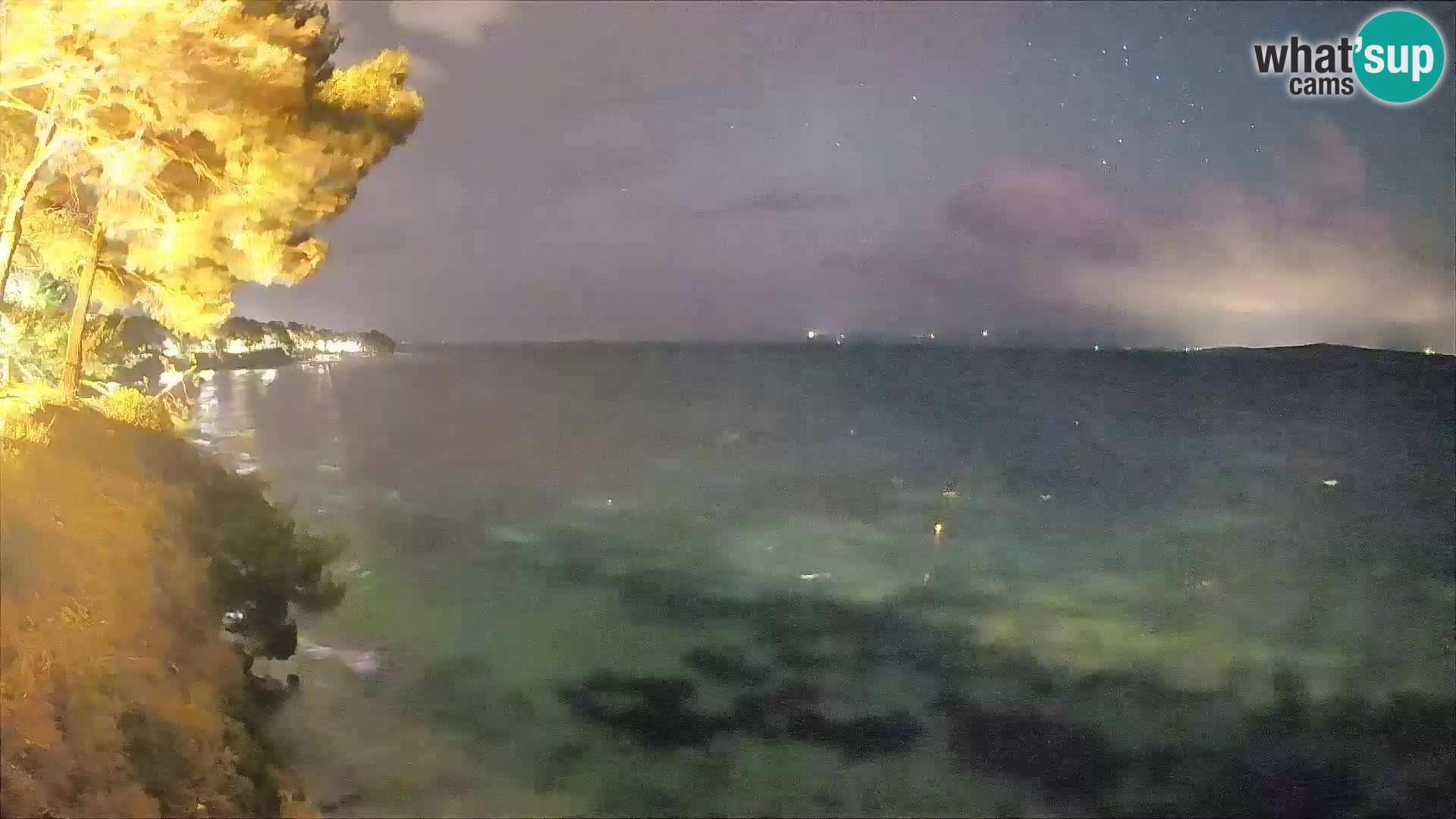 Webcam Strand Potočine Bol – Liveblick auf Borak Beach, Insel Brač
