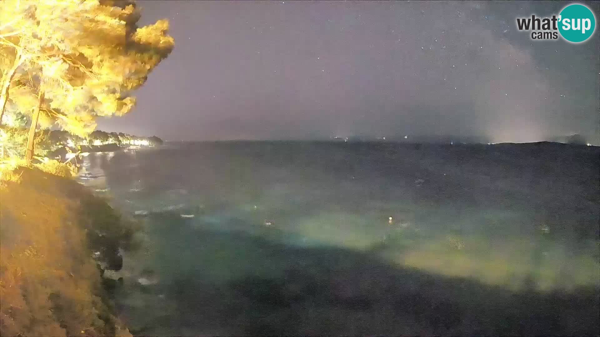 Webcam Potočine Beach Bol – Live View of Borak Beach, Brač Island