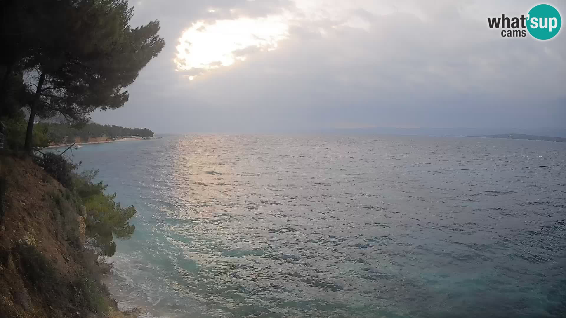Webcam plage Potočine Bol – Vue en direct sur Borak Beach, île de Brač