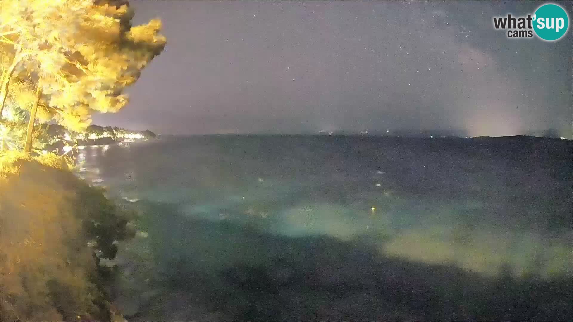 Webcam Potočine Beach Bol – Live View of Borak Beach, Brač Island