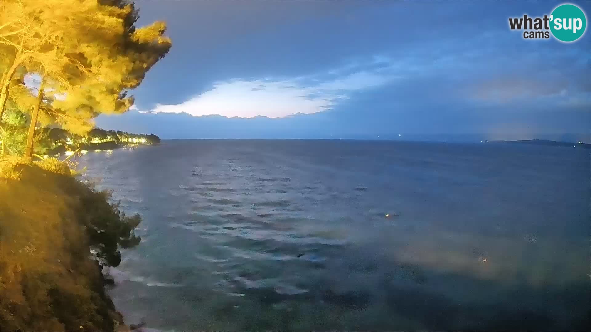 Webcam Potočine Beach Bol – Live View of Borak Beach, Brač Island