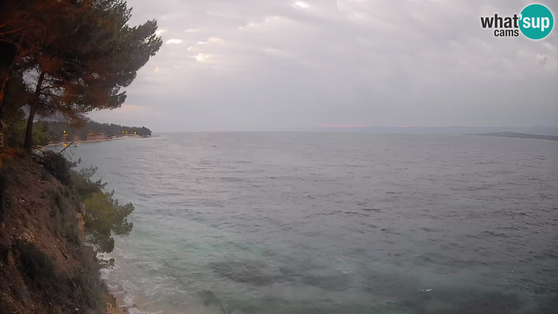 Webcam Strand Potočine Bol – Liveblick auf Borak Beach, Insel Brač