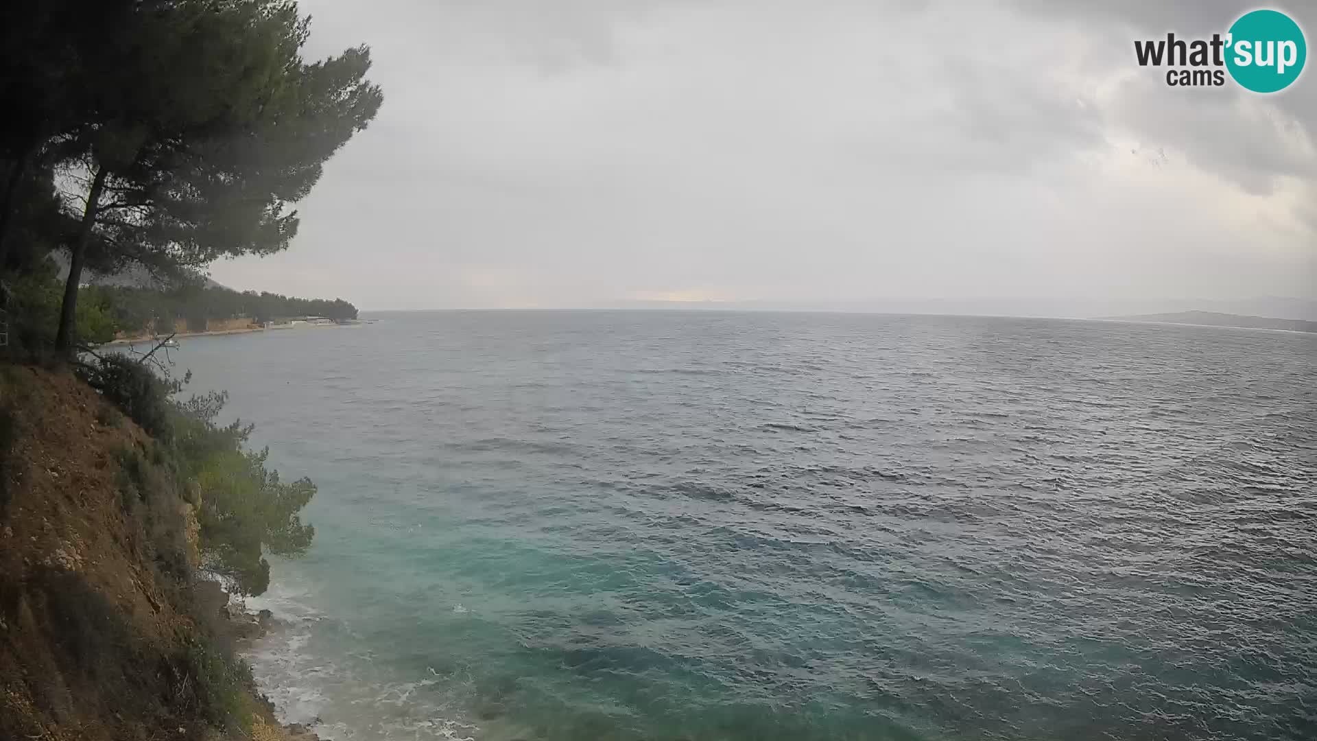 Webcam Strand Potočine Bol – Liveblick auf Borak Beach, Insel Brač