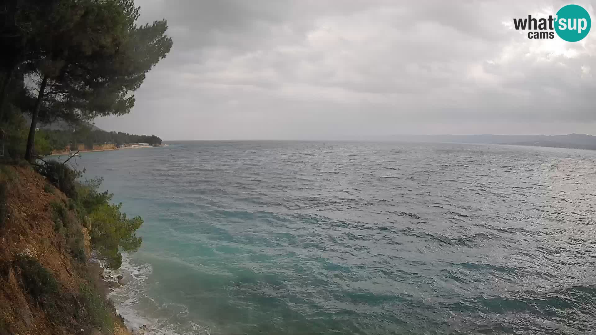 Webcam Playa Potočine Bol – Vista en vivo de Borak Beach, Isla de Brač