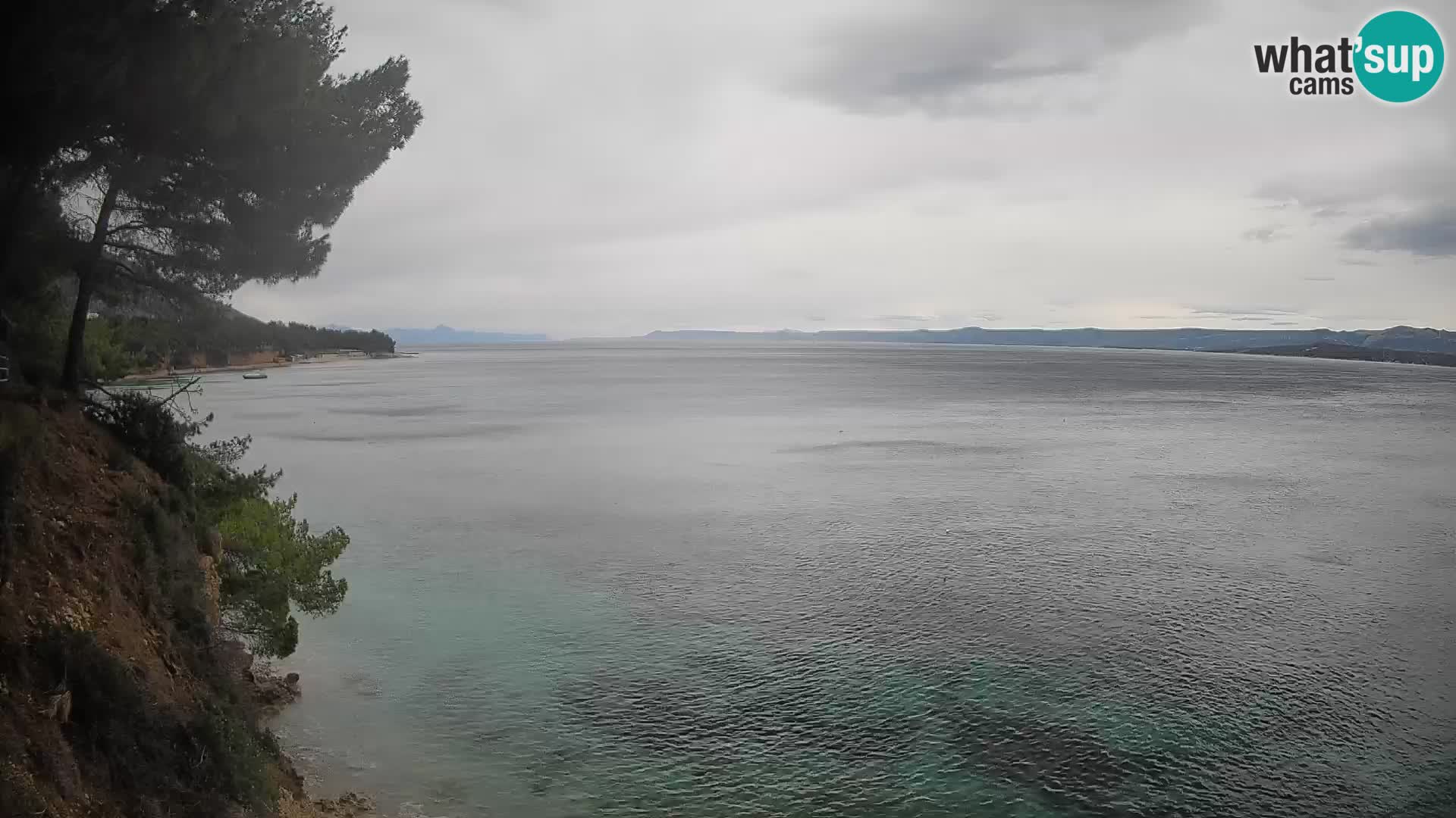 Webcam plage Potočine Bol – Vue en direct sur Borak Beach, île de Brač