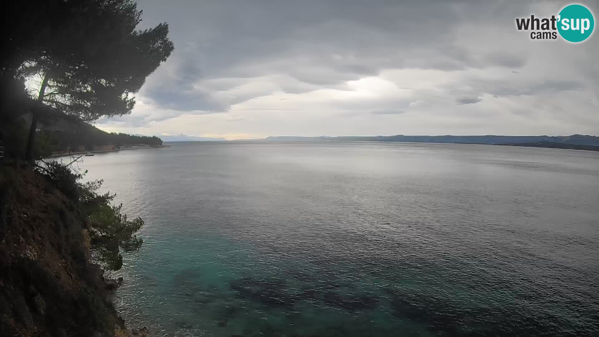 Webcam plage Potočine Bol – Vue en direct sur Borak Beach, île de Brač