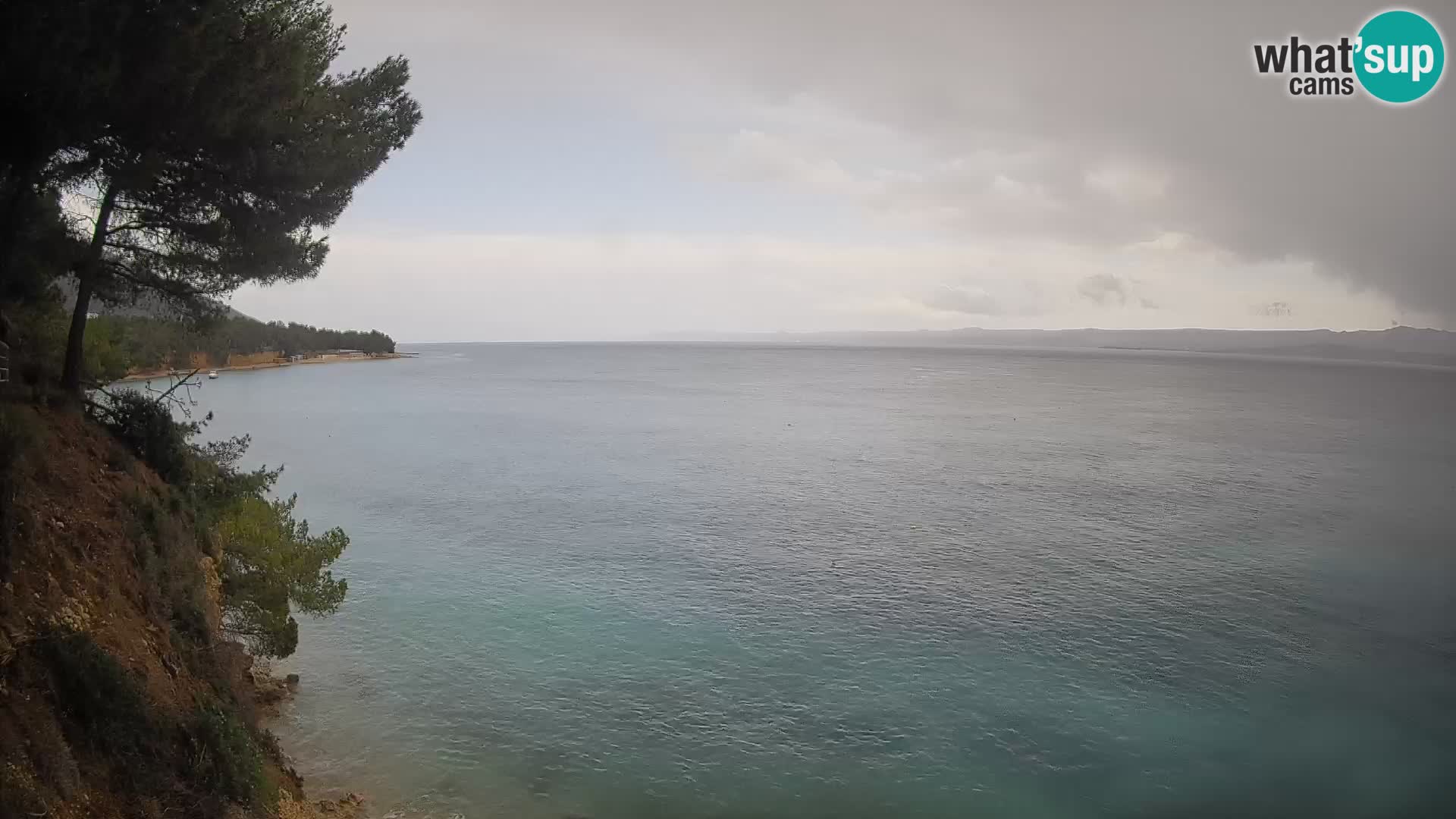Web kamera Potočine Bol – Pogled uživo na plažu Borak, otok Brač