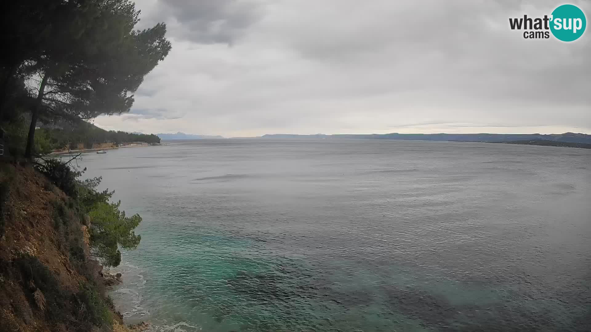 Webcam Playa Potočine Bol – Vista en vivo de Borak Beach, Isla de Brač