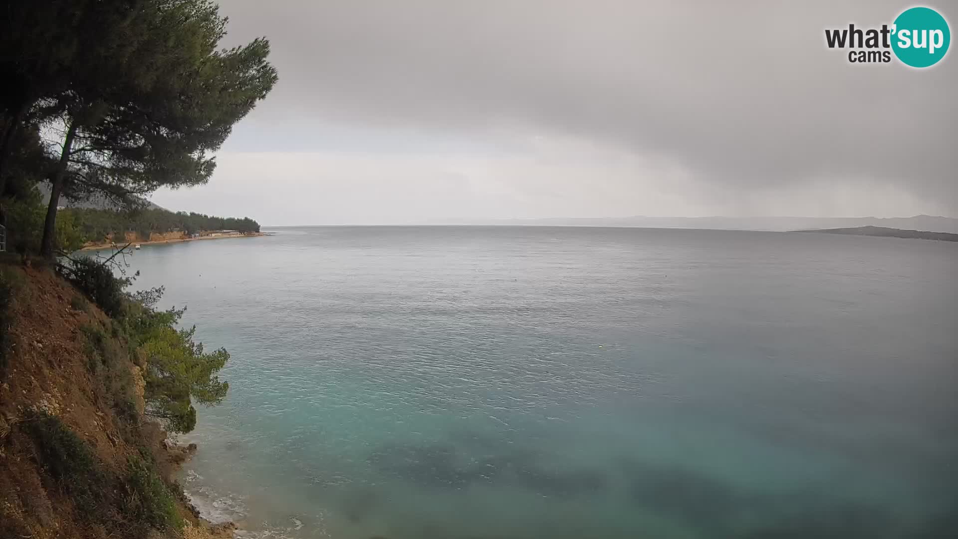 Webcam plage Potočine Bol – Vue en direct sur Borak Beach, île de Brač