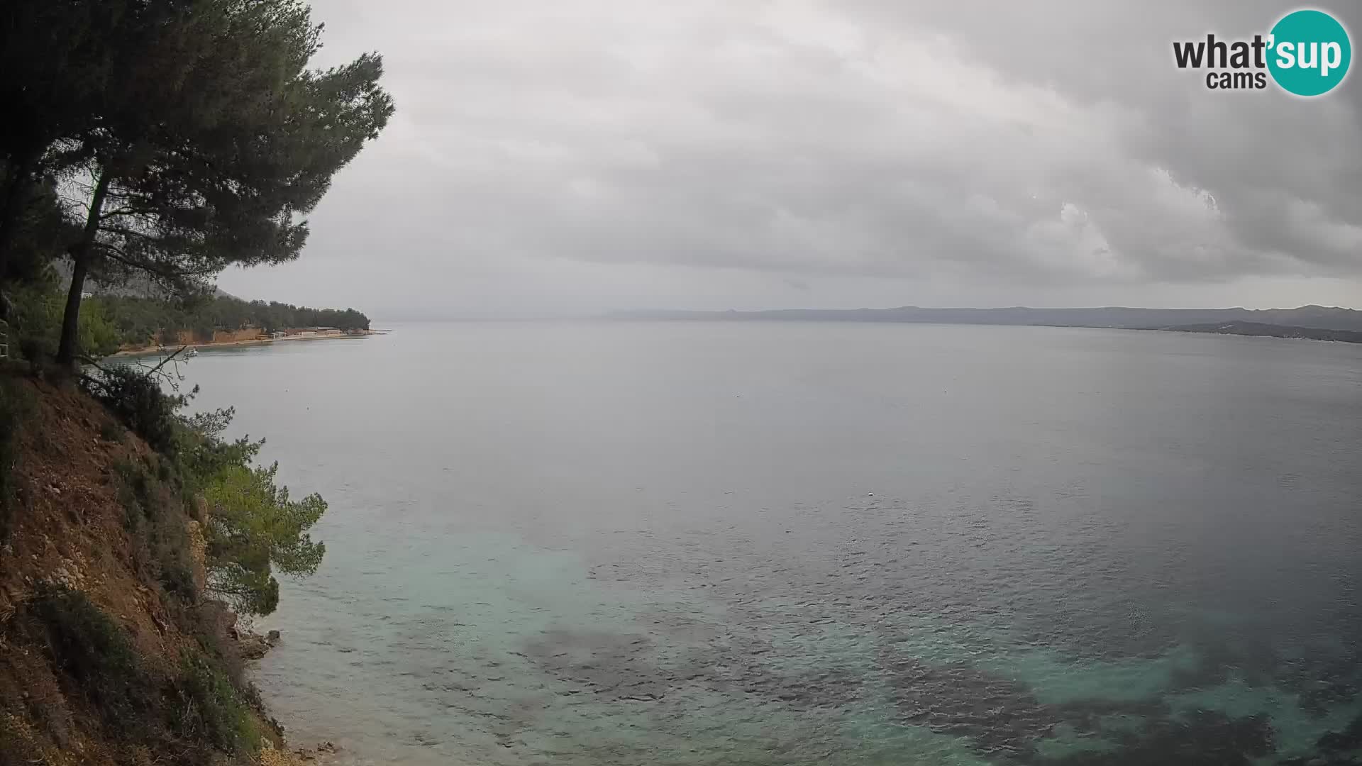 Webcam Playa Potočine Bol – Vista en vivo de Borak Beach, Isla de Brač
