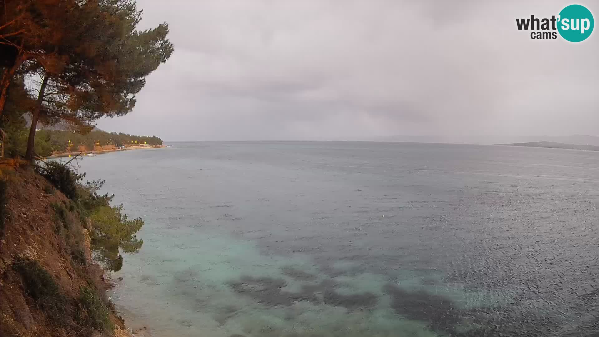 Webcam Playa Potočine Bol – Vista en vivo de Borak Beach, Isla de Brač